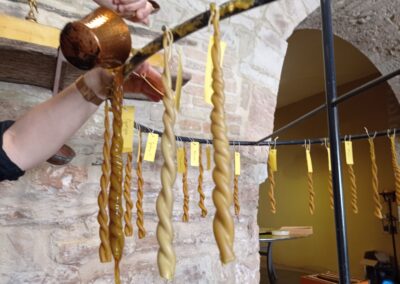 C'ereria delle Conce - Laboratorio produzione candele artigianali cera d'api - Foligno